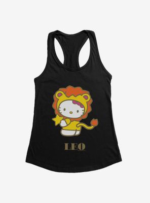 Hello Kitty Star Sign Leo Womens Tank Top