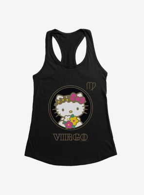 Hello Kitty Star Sign Virgo Stencil Womens Tank Top