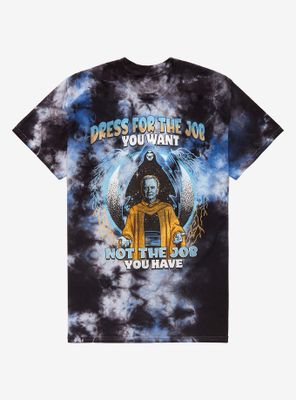 Star Wars Emperor Palpatine Dress for the Job You Want Tie-Dye T-Shirt - BoxLunch Exclusive