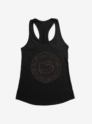 Hello Kitty Star Sign Map Womens Tank Top