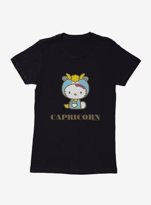 Hello Kitty Star Sign Capricorn Womens T-Shirt