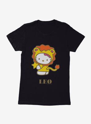 Hello Kitty Star Sign Leo Womens T-Shirt