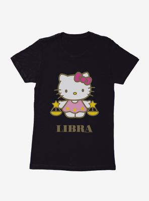 Hello Kitty Star Sign Libra Womens T-Shirt