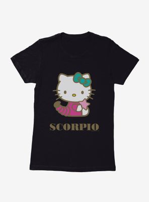 Hello Kitty Star Sign Scorpio Womens T-Shirt