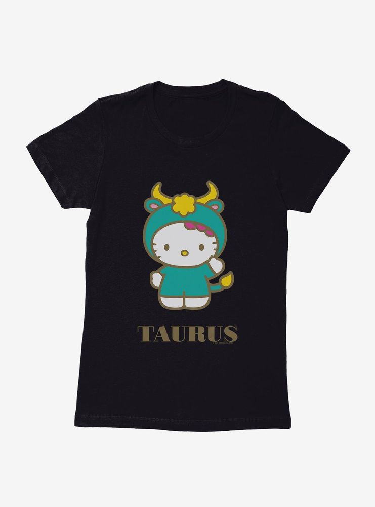 Hello Kitty Star Sign Taurus Womens T-Shirt