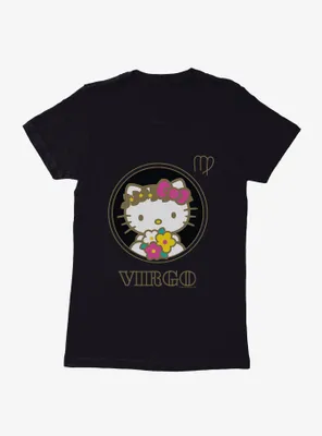 Hello Kitty Star Sign Virgo Stencil Womens T-Shirt