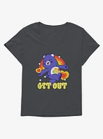Care Bears Harmony Bear Get Out Girls T-Shirt Plus
