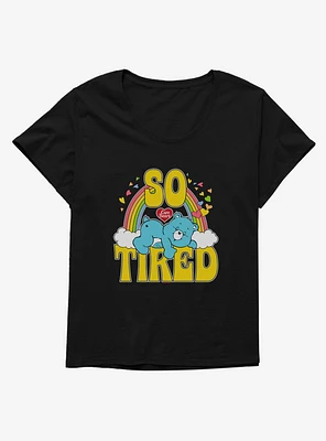 Care Bears Bedtime Bear So Tired Girls T-Shirt Plus