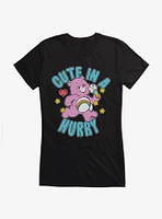 Care Bears Cheer Bear Cute A Hurry Girls T-Shirt