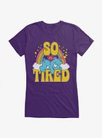 Care Bears Bedtime Bear So Tired Girls T-Shirt