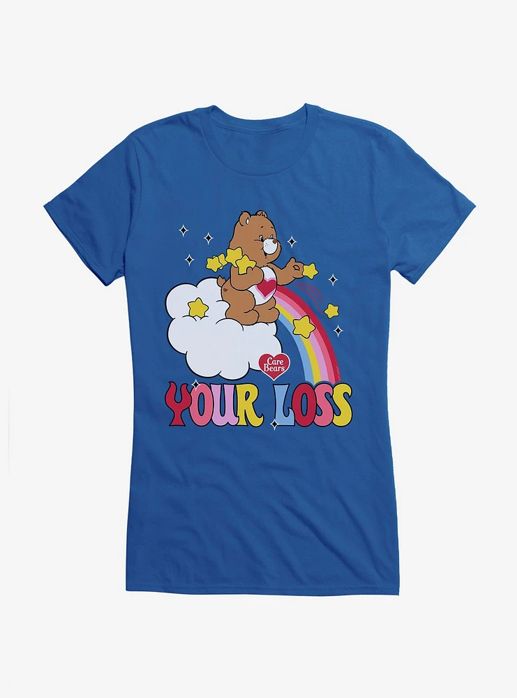 Care Bears Tenderheart Bear Your Loss Girls T-Shirt