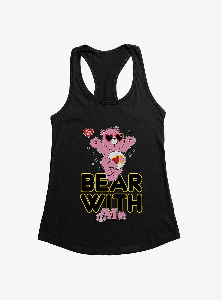 Care Bears Love-A-Lot Bear With Me Girls Tank Top