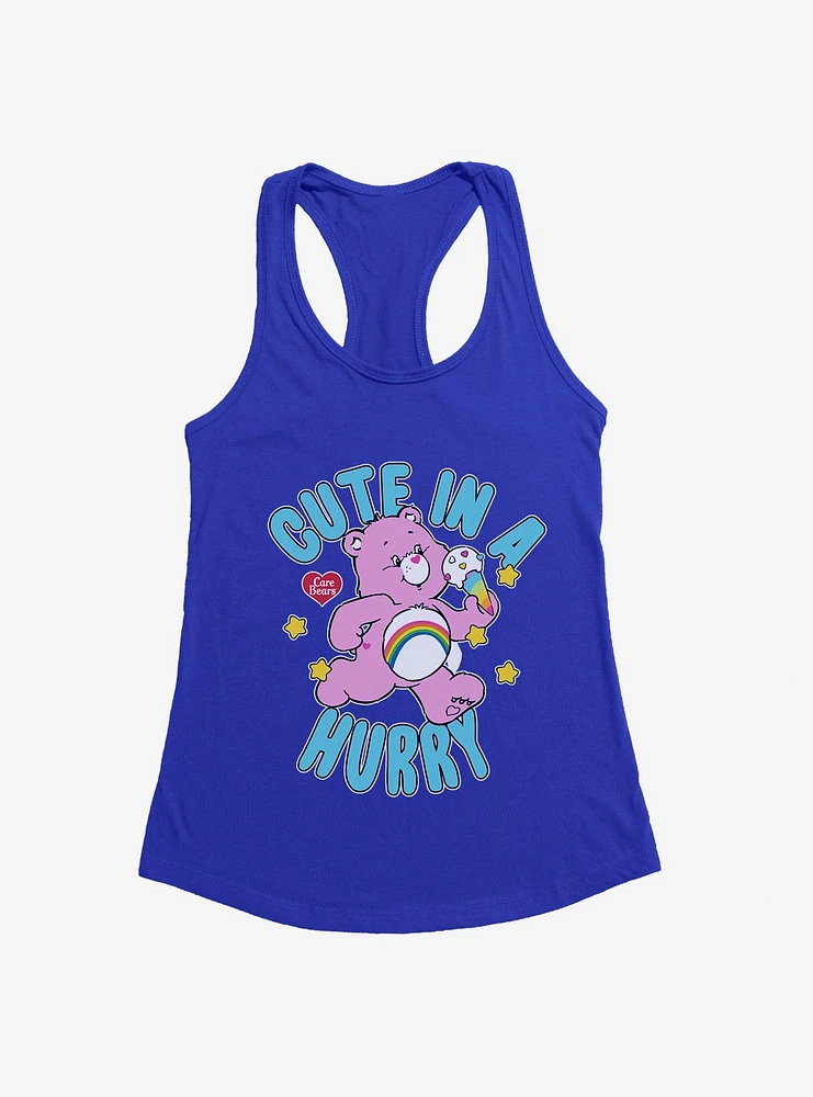 Care Bears Cheer Bear Cute A Hurry Girls Tank Top