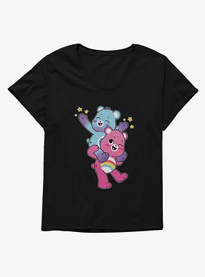 Care Bears Dream Bright Bear and Cheer Girls T-Shirt Plus