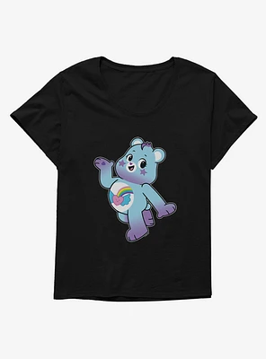 Care Bears Dream Bright Bear Pose Girls T-Shirt Plus