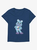 Care Bears Dream Bright Bear Standing Girls T-Shirt Plus