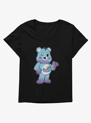 Care Bears Dream Bright Bear Wink Girls T-Shirt Plus