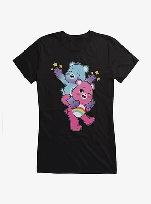 Care Bears Dream Bright Bear and Cheer Girls T-Shirt