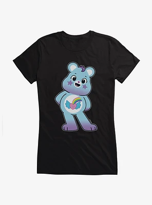 Care Bears Dream Bright Bear Standing Girls T-Shirt