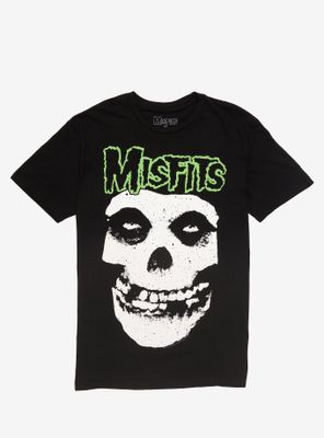 Misfits Green Fiend Skull T-Shirt