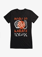 Cobra Kai S4 Miyagi Logo Girls T-Shirt