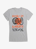 Cobra Kai S4 Miyagi Logo Girls T-Shirt