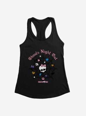 Monster High Color Ghouls Night Out Spiderweb Womens Tank Top