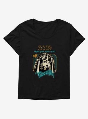 Monster High Cleo Show Your Ghoul Spirit Womens T-Shirt Plus