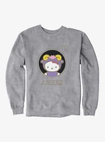 Hello Kitty Star Sign Aries Stencil Sweatshirt