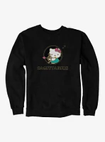 Hello Kitty Star Sign Sagittarius Stencil Sweatshirt