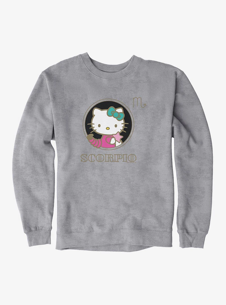 Hello Kitty Star Sign Scorpio Stencil Sweatshirt