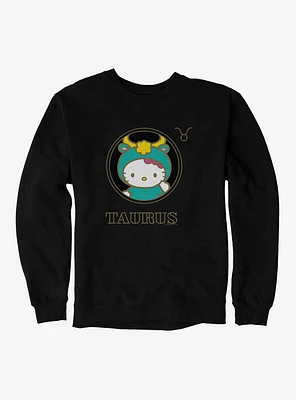 Hello Kitty Star Sign Taurus Stencil Sweatshirt