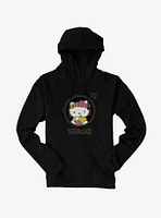 Hello Kitty Star Sign Capricorn Stencil Hoodie