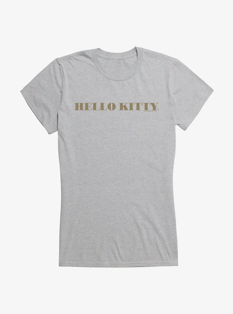 Hello Kitty Star Sign Logo Girls T-Shirt