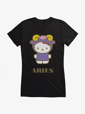 Hello Kitty Star Sign Aries Girls T-Shirt