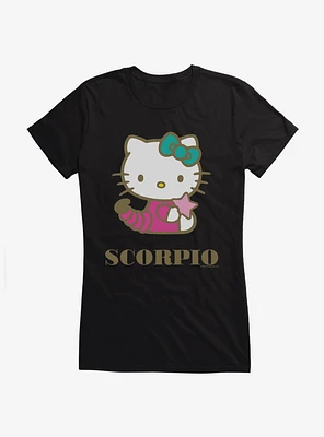 Hello Kitty Star Sign Scorpio Girls T-Shirt