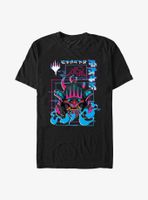 Magic The Gathering Kamigawa: Neon Dynasty Samurai Oni Mask T-Shirt