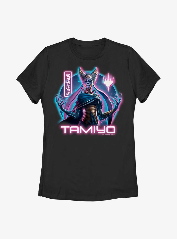 Magic The Gathering Kamigawa: Neon Dynasty Tamiyo Compleated Womens T-Shirt