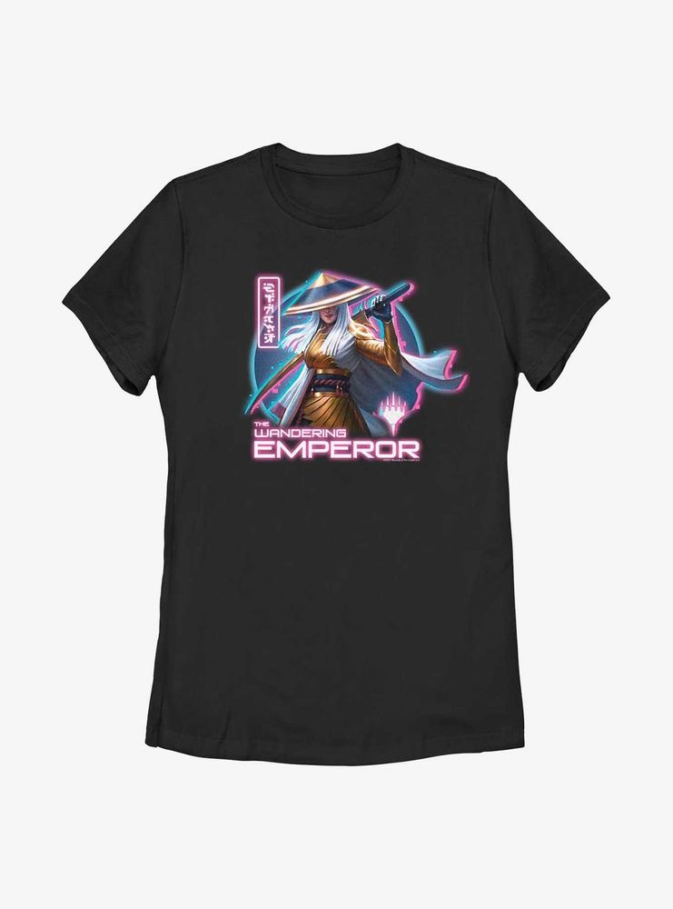 Magic The Gathering Kamigawa: Neon Dynasty Wandering Emperor Womens T-Shirt