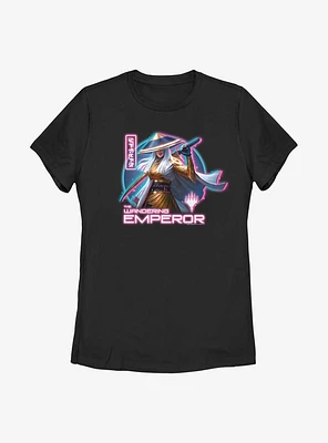 Magic The Gathering Kamigawa: Neon Dynasty Wandering Emperor Womens T-Shirt