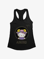Hello Kitty Star Sign Aries Stencil Girls Tank