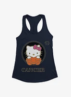 Hello Kitty Star Sign Cancer Stencil Girls Tank