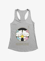 Hello Kitty Star Sign Gemini Stencil Girls Tank