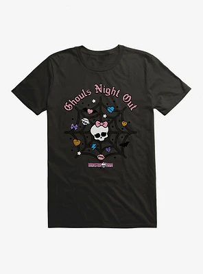 Monster High Color Ghouls Night Out Spiderweb T-Shirt