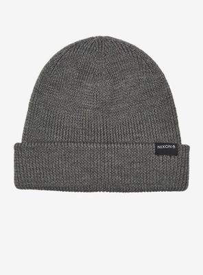 Nixon Kingman Wool Beanie Heather Gray