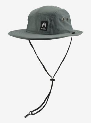 Nixon Narrows Full Brim Dark Gray Snapcap Hat