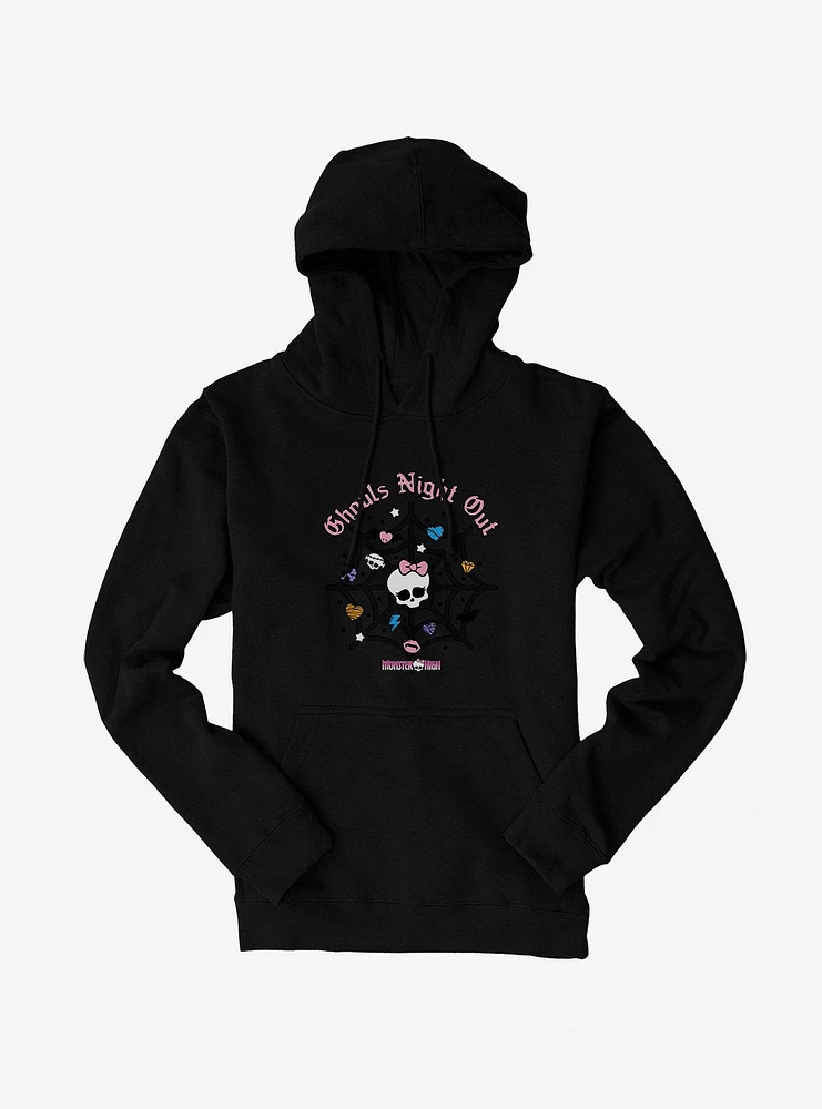 Monster High Color Ghouls Night Out Spiderweb Hoodie