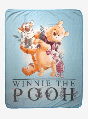 Disney Winnie The Pooh Trio Throw Blanket
