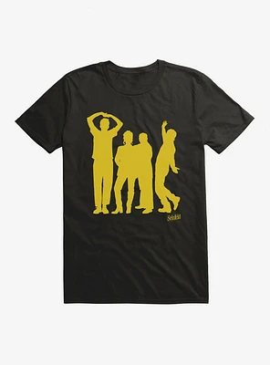 Seinfeld Cast Sillhouette T-Shirt
