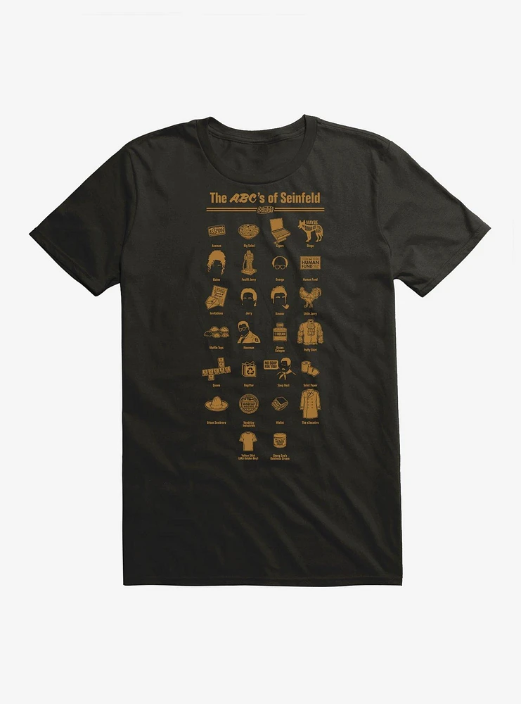 Seinfeld The ABC's Of T-Shirt